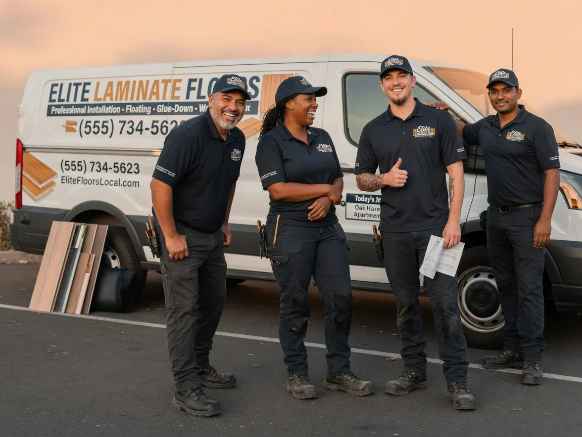 Laminate flooring installation company in Volant, PA